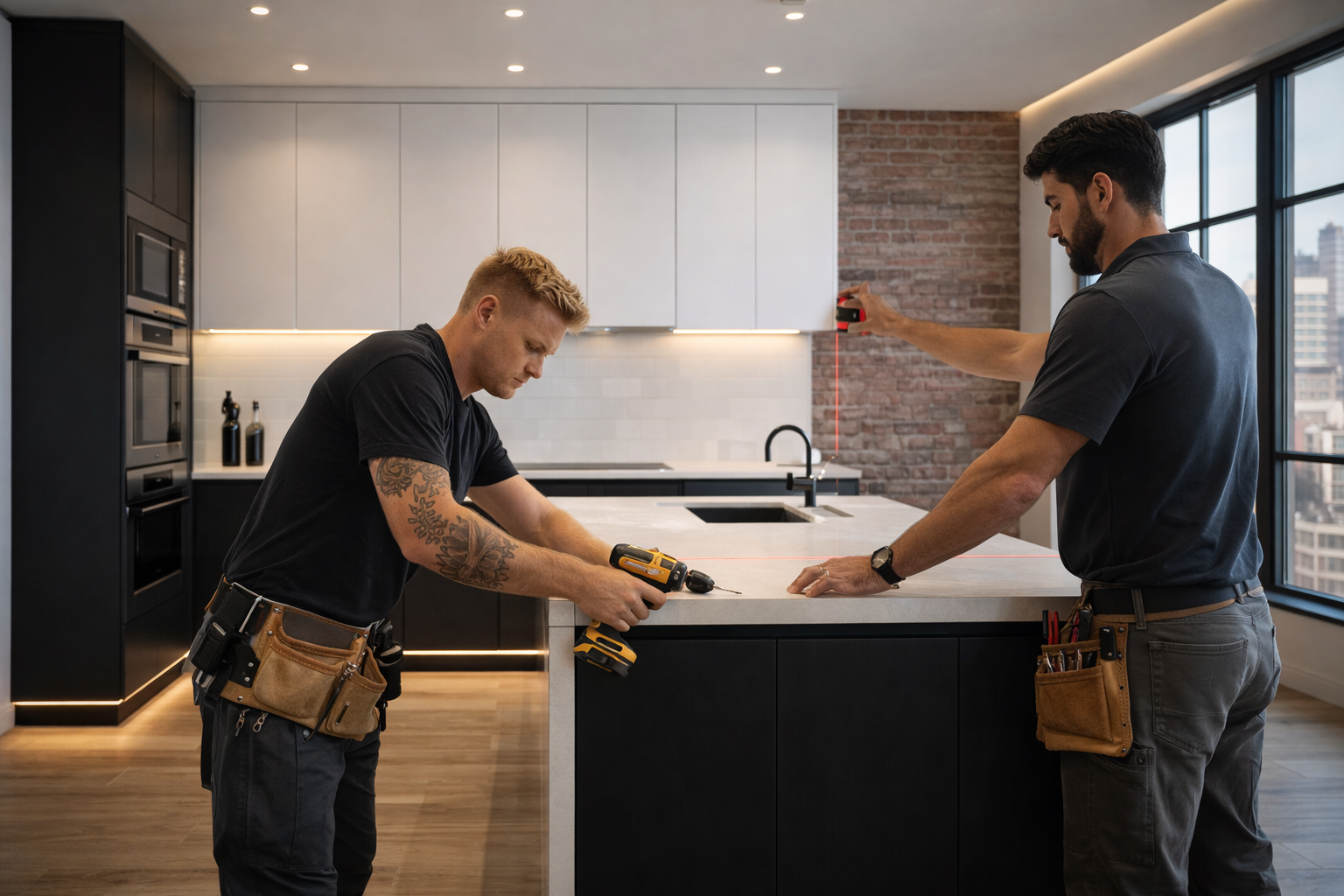 Kitchen design and renovation — cabinetry installation